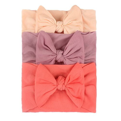 Baby Girl Nylon Headbands Newborn Infant Toddler Hairbands and Bows Child Hair Accessories